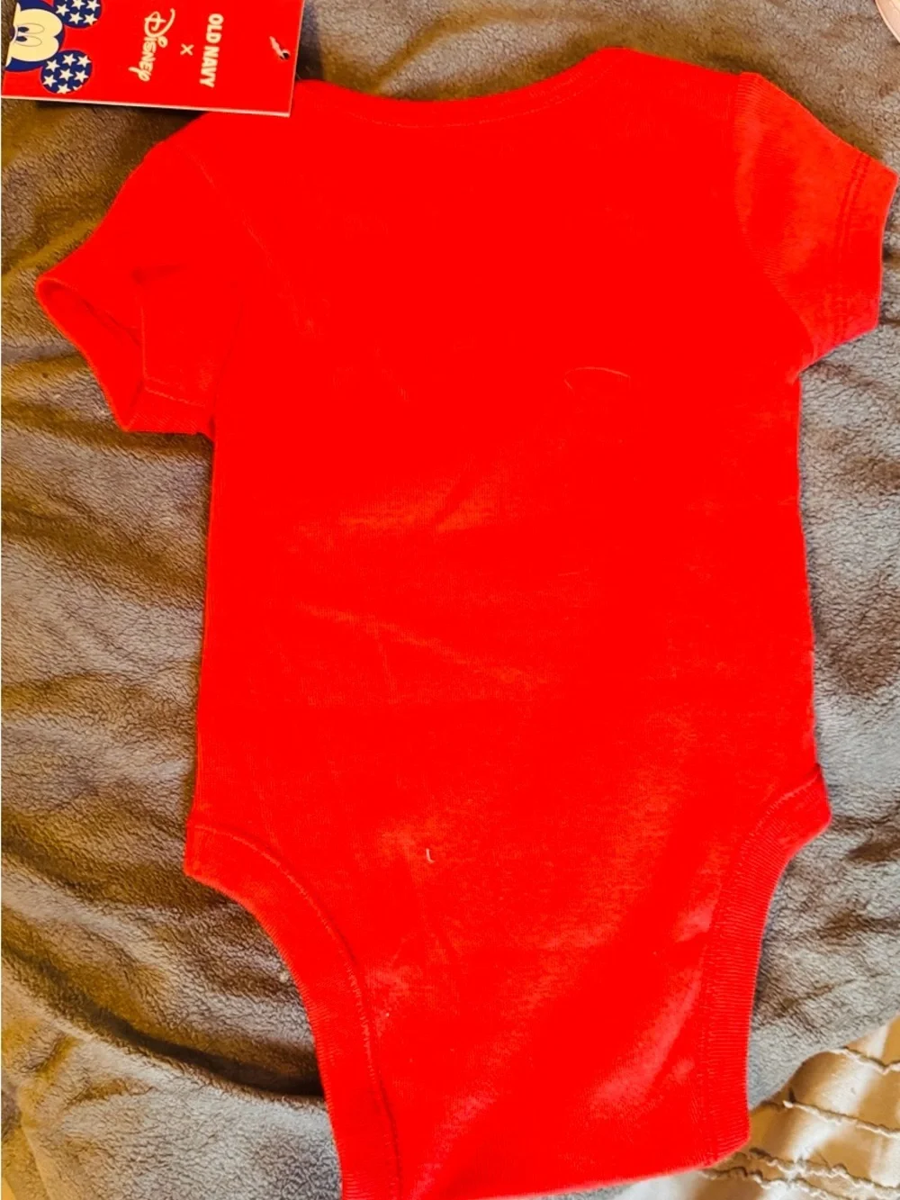 Old Navy Red Mickey 'American Classic' Graphic One-Piece